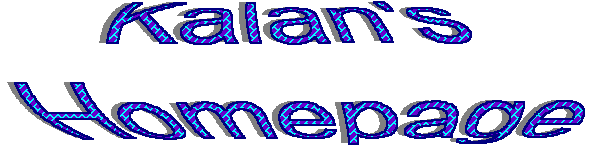 Kalan's Homepage